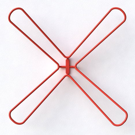 X Hanger by Kfir Schwalb X Hanger by Kfir Schwalb