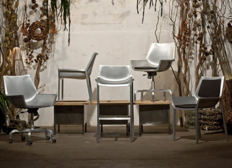 Sezz Collection by Christophe Pillet for Emeco Sezz Collection by Christophe Pillet for Emeco