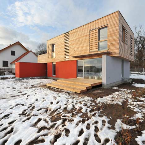 House on the outskirts of Prague by Martin Cenek