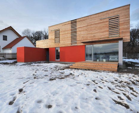 House on the outskirts of Prague by Martin Cenek