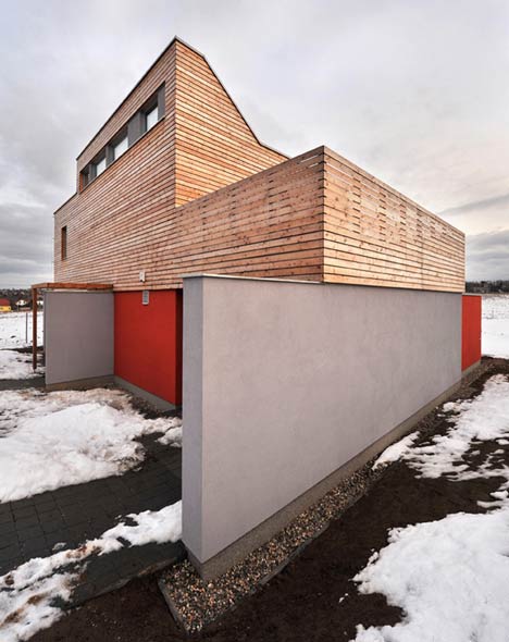 House on the outskirts of Prague by Martin Cenek