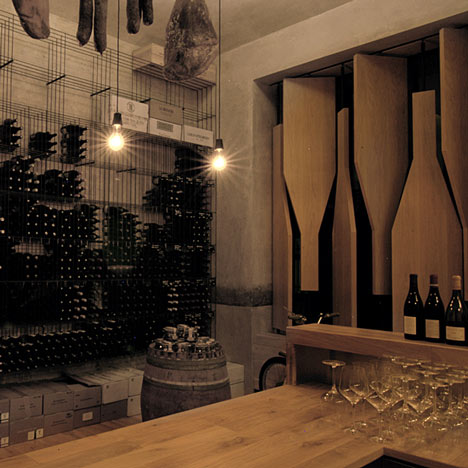 Red Pif Restaurant and Wine Shop by Aulík Fišer Architekti