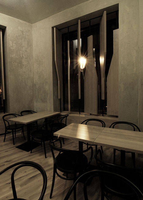 Red Pif Restaurant and Wine Shop by Aulík Fišer Architekti
