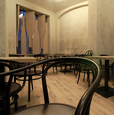 Red Pif Restaurant and Wine Shop by Aulík Fišer Architekti