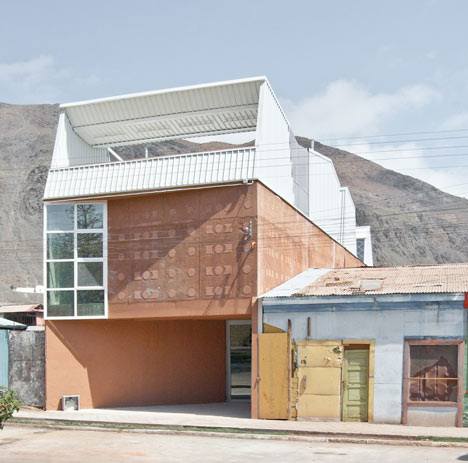 Taltal Public Library by Murua Valenzuela Architects