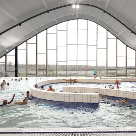 The Mantes-la-Jolie Water Sports Centre by Agence Search