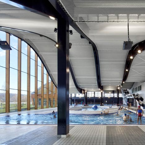 The Mantes-la-Jolie Water Sports Centre by Agence Search