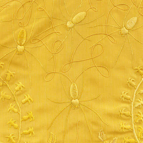 Spider-silk cape by Simon Peers and Nicholas Godley