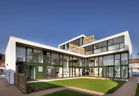 Redbridge Welcome Centre by Peter Barber Architects