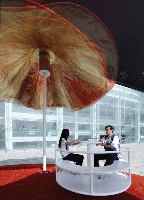 Pabellon Ultraligero Centrifugo by Clavel Arquitectos Pabellon Ultraligero Centrifugo by Clavel Arquitectos