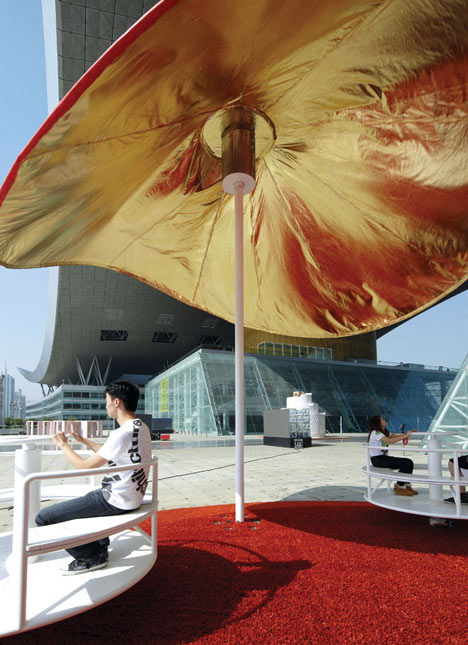 Pabellon Ultraligero Centrifugo by Clavel Arquitectos Pabellon Ultraligero Centrifugo by Clavel Arquitectos