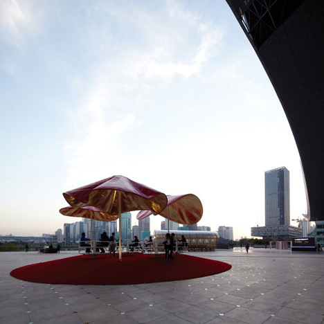 Pabellon Ultraligero Centrifugo by Clavel Arquitectos Pabellon Ultraligero Centrifugo by Clavel Arquitectos