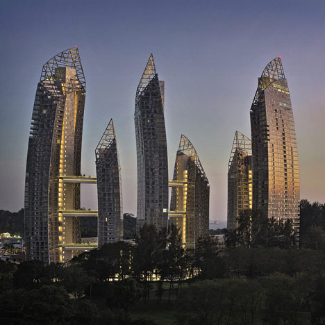 Reflections at Keppel Bay by Daniel Libeskind