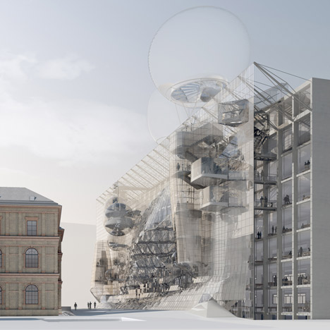 University for Applied Arts, Vienna by Wolfgang Tschapeller