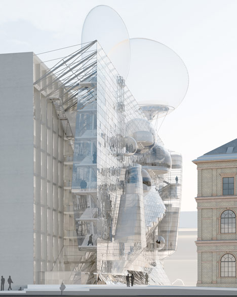 University for Applied Arts, Vienna by Wolfgang Tschapeller University for Applied Arts, Vienna by Wolfgang Tschapeller