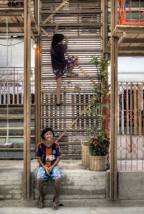 Klong Toey Community Lantern by TYIN tegnestue