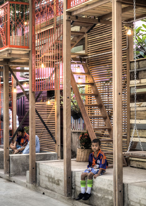 Klong Toey Community Lantern by TYIN tegnestue