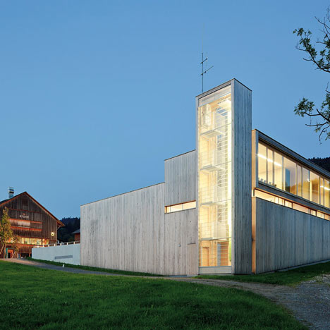 Fire Station, Thal by Dietrich Untertrifaller