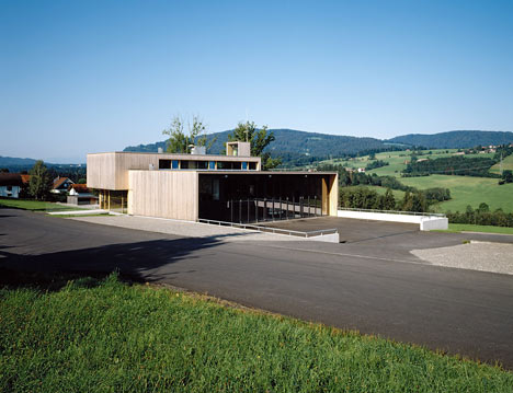 Fire Station, Thal by Dietrich | Untertrifaller Fire Station, Thal by Dietrich | Untertrifaller