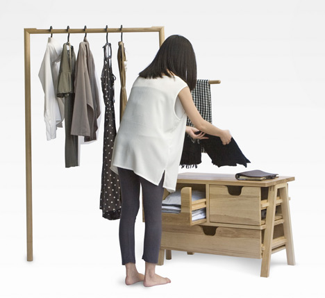 Furniture by THINKK Studio and Studio 248 at Ventura Lambrate 