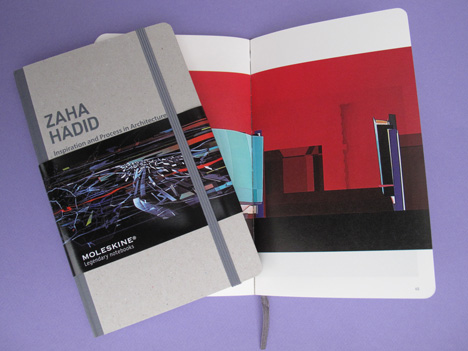 Inspiration and process books by Moleskin