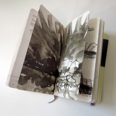Inspiration and process books by Moleskin