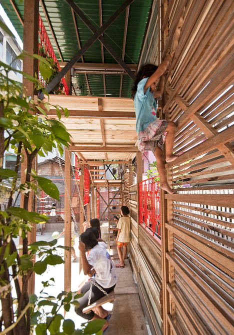 Klong Toey Community Lantern by TYIN tegnestue