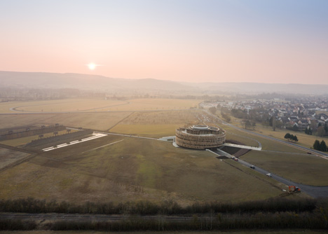 Alésia Museum Visitor Centre by Bernard Tschumi Architects