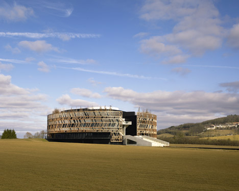 Alésia Museum Visitor Centre by Bernard Tschumi Architects