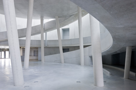 Alésia Museum Visitor Centre by Bernard Tschumi Architects