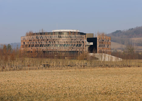 Alésia Museum Visitor Centre by Bernard Tschumi Architects