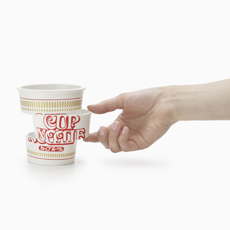 Cup Noodle Forms by Nendo Cup Noodle Forms by Nendo