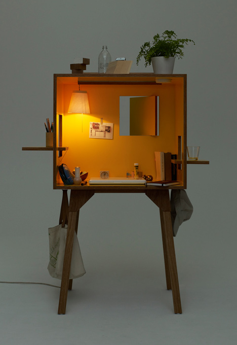 Koloro-desk by Torafu Architects