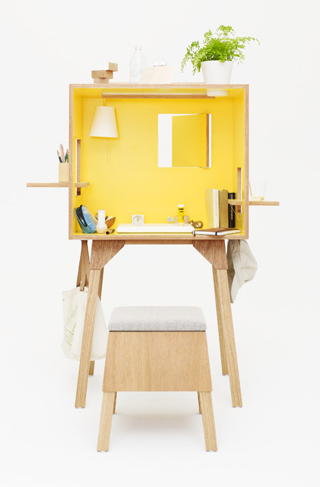 Koloro-desk by Torafu Architects