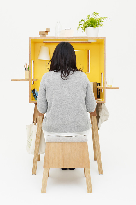Koloro-desk by Torafu Architects