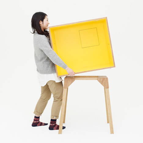 Koloro-desk by Torafu Architects