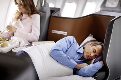 Lufthansa Business Class Seat and Cabin by PearsonLloyd