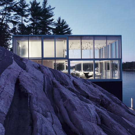Photographer's Studio over a boat house on Stoney Lake by gh3 Photographer's Studio over a boat house on Stoney Lake by gh3