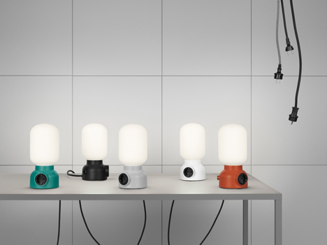 Plug Lamp by Form Us With Love for Ateljé Lyktan Plug Lamp by Form Us With Love for Ateljé Lyktan