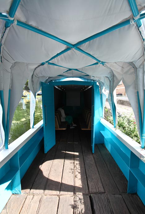 The Floating Cinema by Studio Weave The Floating Cinema by Studio Weave