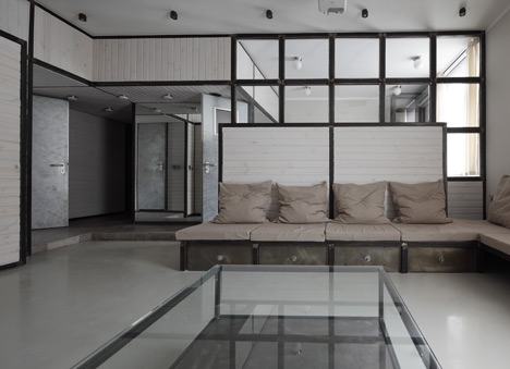 Wood Warm Wight Apartment by Peter Kostelov Wood Warm Wight Apartment by Peter Kostelov