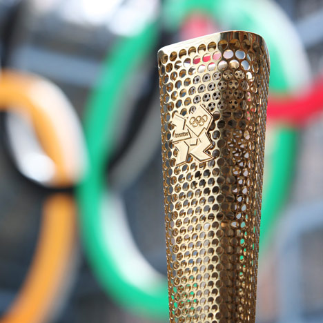 Designed in Hackney: London 2012 Olympic Torch Designed in Hackney: London 2012 Olympic Torch