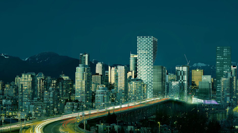 Beach and Howe mixed-use tower by BIG + Westbank + Dialog + Cobalt + PFS + Buro Happold + Glotman Simpson