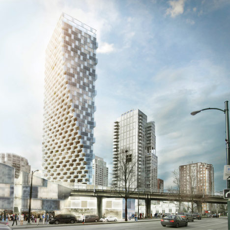 Beach and Howe mixed-use tower by BIG + Westbank + Dialog + Cobalt + PFS + Buro Happold + Glotman Simpson