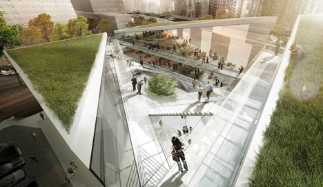 Beach and Howe mixed-use tower by BIG + Westbank + Dialog + Cobalt + PFS + Buro Happold + Glotman Simpson