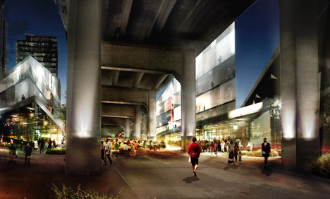 Beach and Howe mixed-use tower by BIG + Westbank + Dialog + Cobalt + PFS + Buro Happold + Glotman Simpson
