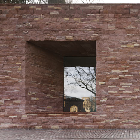 Heidelberg Castle Visitor Centre by Max Dudler