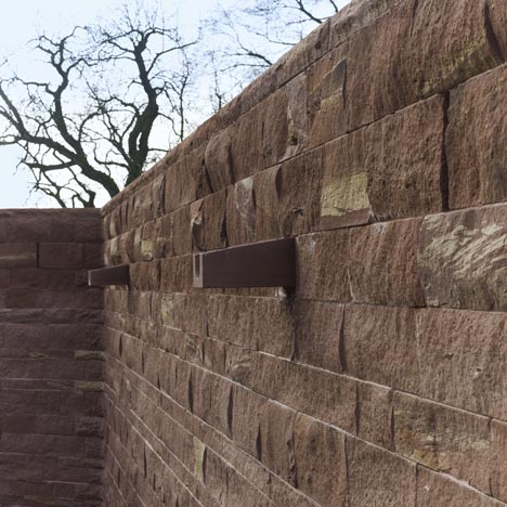 Heidelberg Castle Visitor Centre by Max Dudler