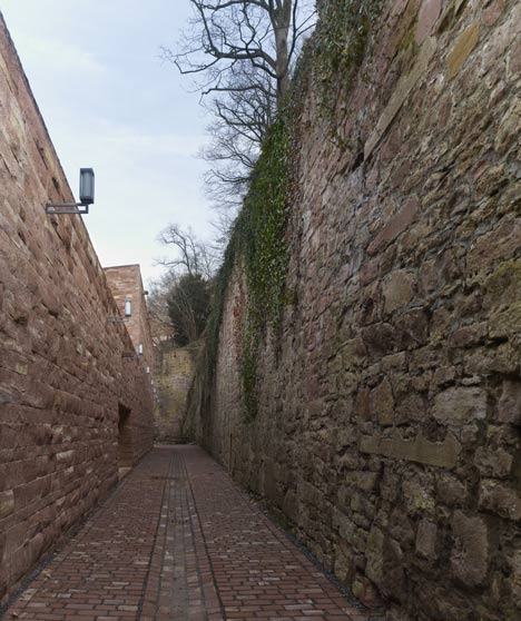 Heidelberg Castle Visitor Centre by Max Dudler