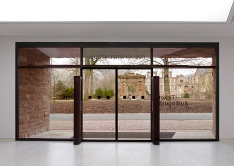 Heidelberg Castle Visitor Centre by Max Dudler